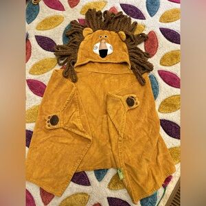 Lion Hooded Towel for Kids